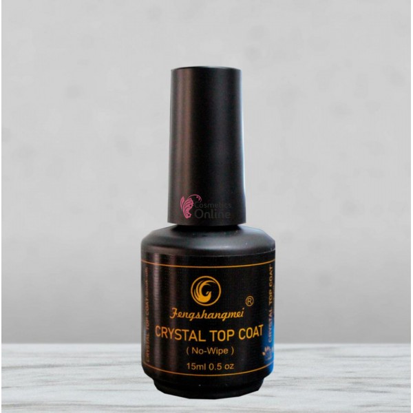Top Coat UV lucios No Wipe Crystal FSM 15 ml